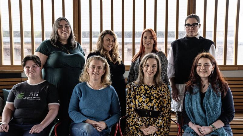 The Northern Ireland cohort chosen for the Women in Film and TV mentoring scheme 