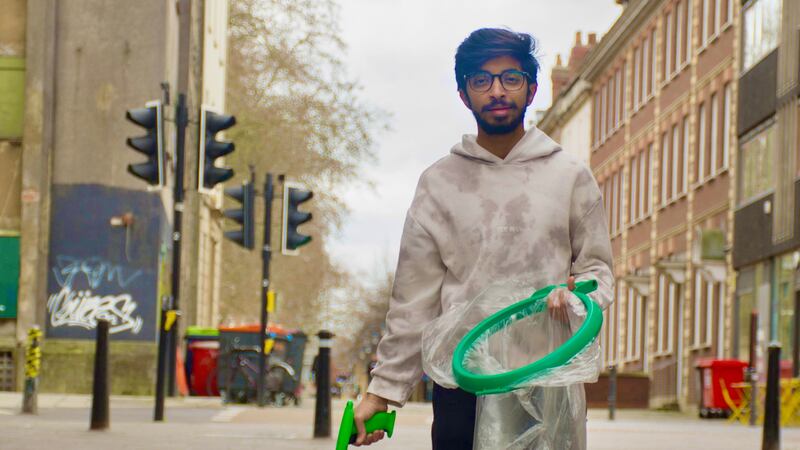 Over the past year, Vivek Gurav and his volunteers have picked up 5,000kg of rubbish, including 3,000kg of plastic, all while out running in Bristol.