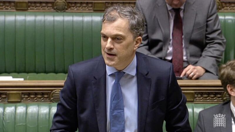 Secretary of State Julian Smith defends the British government&#39;s financial package in the House of Commons  