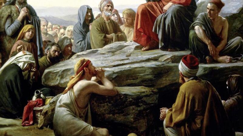 In the Sermon on the Mount, depicted here in an 1890 painting by Carl Bloch, Jesus urges us to &#39;turn the other cheek&#39; - but is this message consistent throughout the Bible? 