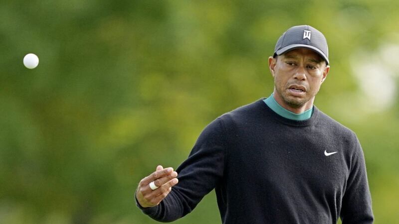 Tigers Woods faces a long road to recovery. Picture by AP