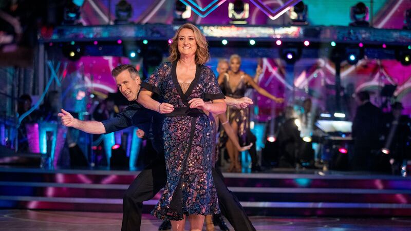 The former home secretary also revealed she would be dancing the foxtrot with partner Anton Du Beke in next week’s show.