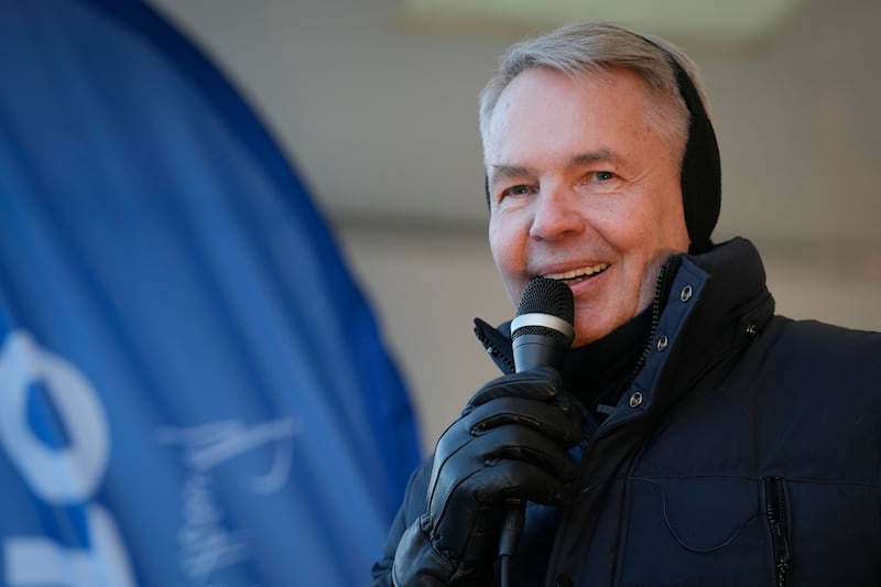 Pekka Haavisto was runner-up in the first round with 25.8% of the vote (Sergei Grits/AP)