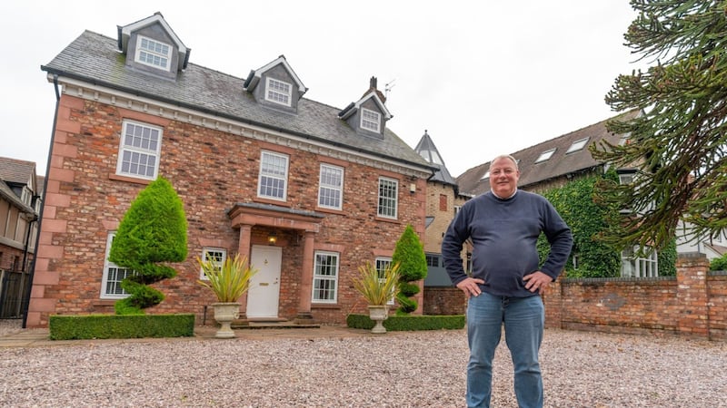 Ian Garrick, 56, said the mansion prize was the boost he needed after losing his wife, Julie, to breast cancer nearly five years ago.