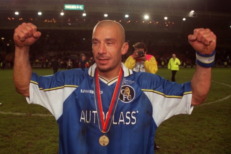 Former Chelsea player and manager Gianluca Vialli
