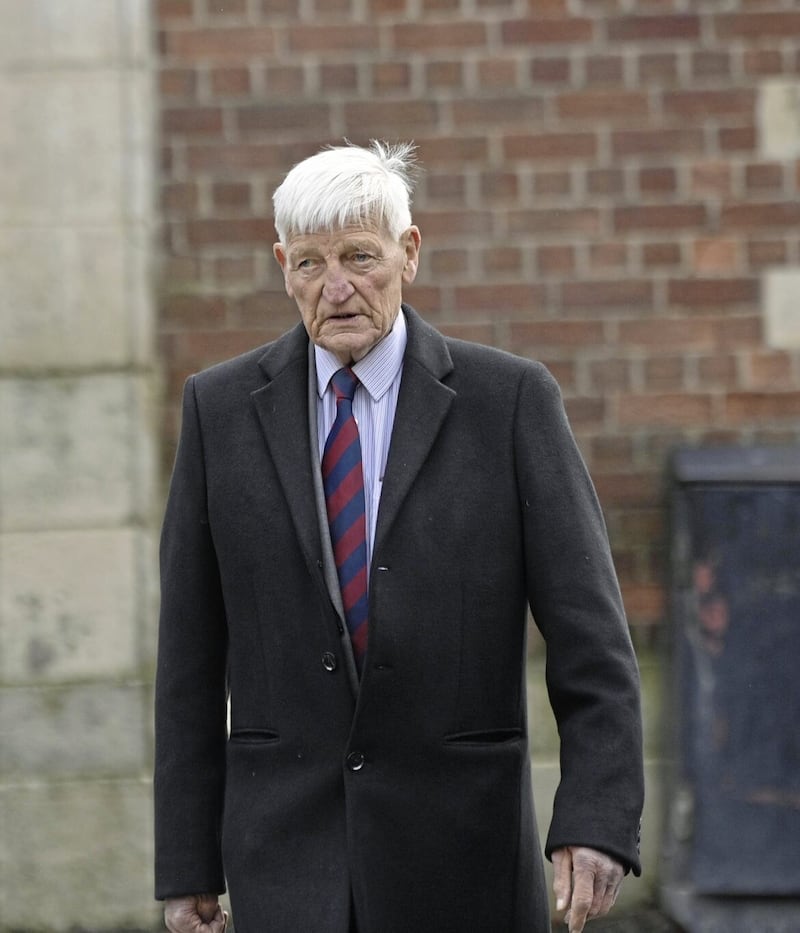 The late Dennis Hutchings during his 2021 trial 