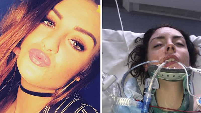 Courtney Ashe (18) is in intensive care following a drugs overdose