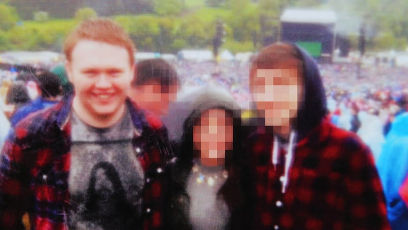 Ronan Hughes was at the Foo Fighters' concert in Slane, less than a week before he took his own life after being blackmailed online by a Nigerian gang