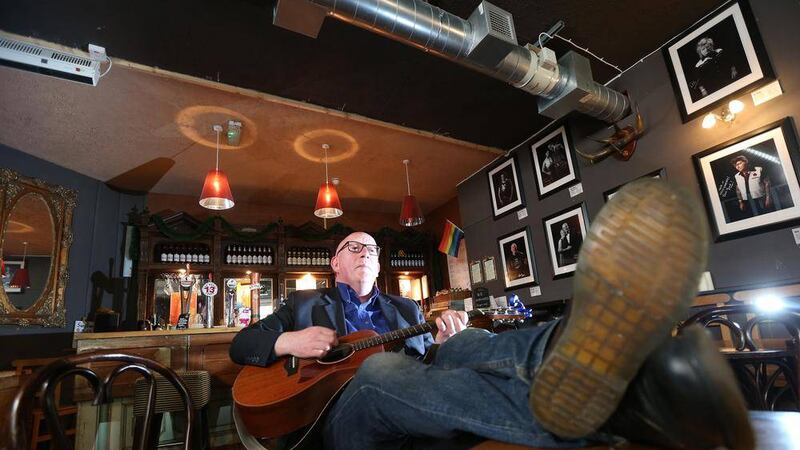 Arthur Magee from Experience Belfast is launching a new walking tour of the city - one based entirely in a pub 