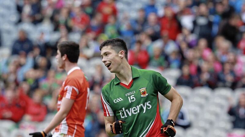 Brian Reape got the winning goal for Mayo against Roscommon Picture by Philip Walsh 
