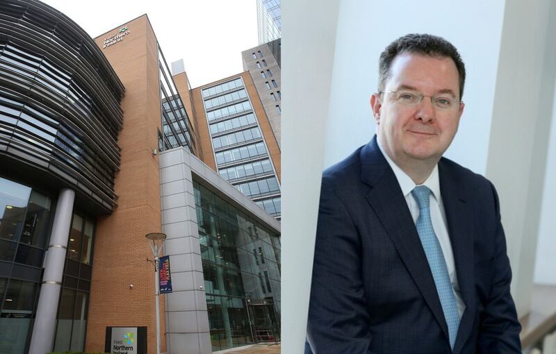 Kieran Donoghue (right) has been appointed as the next CEO of Invest NI.