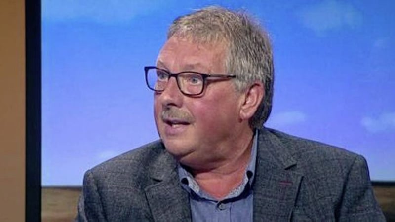 Sammy Wilson said those warning of a hard border had been left with &#39;egg all over their red-faces&#39; 
