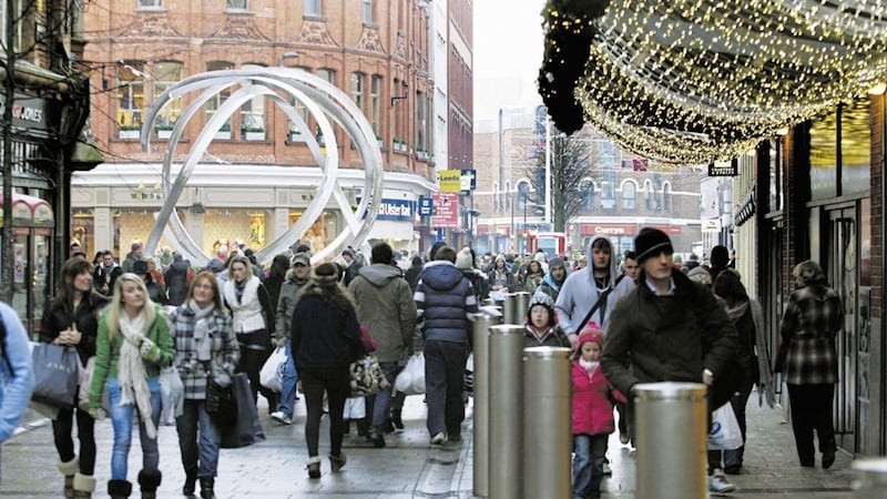 Retail sales figures for the year&#39;s final quarter were at their highest level in the survey&#39;s 14-year history, helped along by a strong festive period. Picture by Colm O&#39;Reilly  