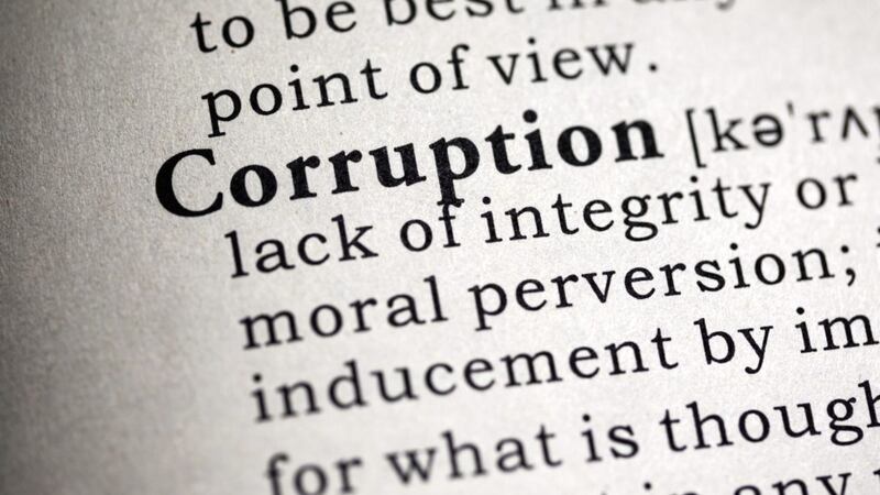 Fake Dictionary, Dictionary definition of the word corruption. 