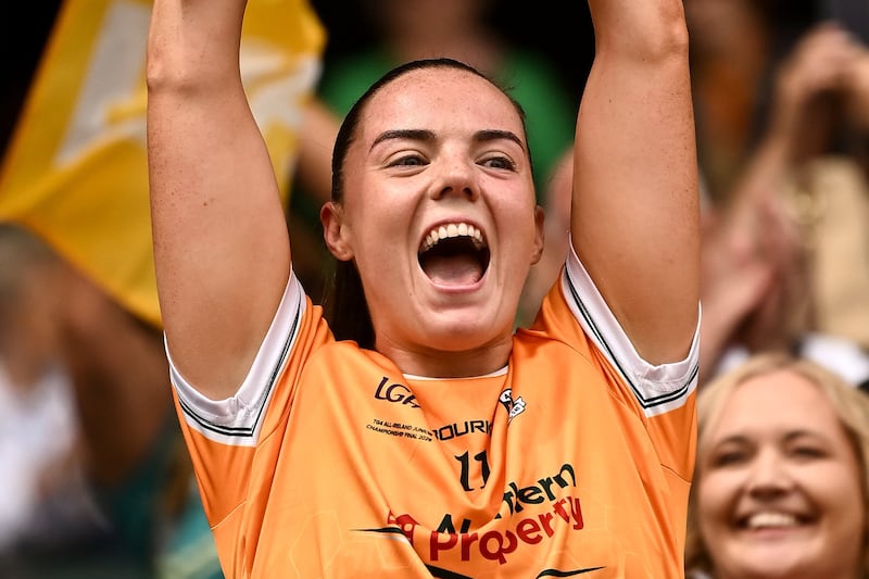 ‘We’ll maybe give ourselves a couple of months just to celebrate this win’: Antrim Ladies Football captain Bronagh Devlin