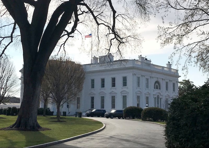 The White House (Michelle Devane/PA)