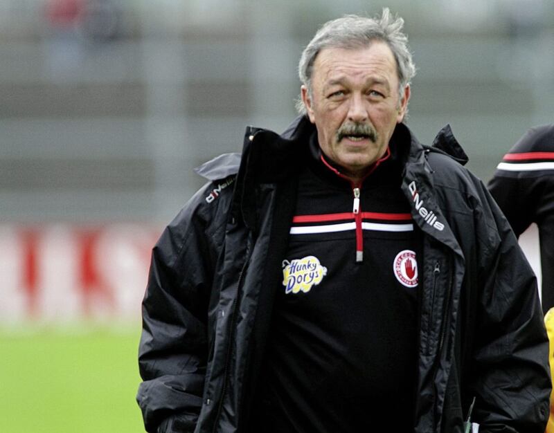 Former Tyrone assistant manager Tony Donnelly was regarded as the &quot;softer side&quot; of the management team with Mickey Harte, and that role is now being filled by Gavin Devlin. Picture: Seamus Loughran 