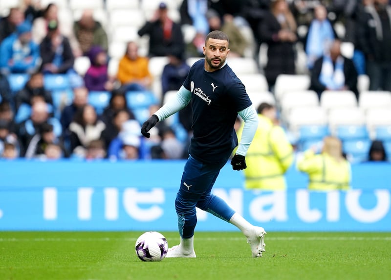 Kyle Walker is close to a return for City