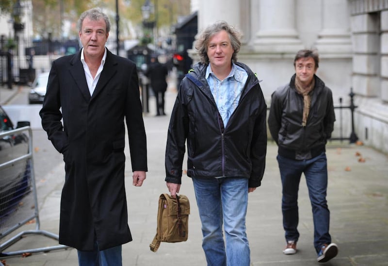 Top Gear film in Downing Street – London