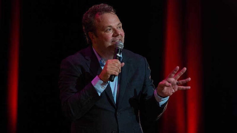Hal Cruttenden&#39;s new live DVD features a lot of material on his Derry-born wife 