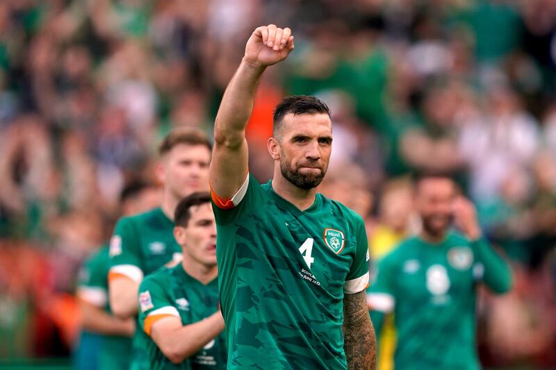 Defender Shane Duffy is no longer part of the Republic of Ireland squad
