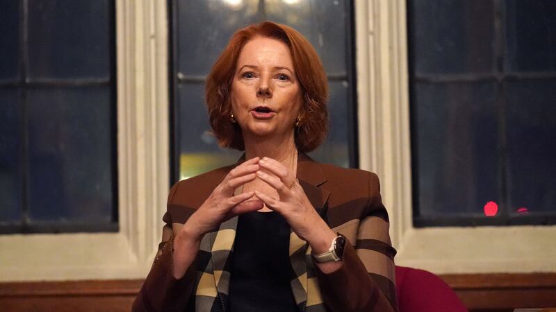 Former prime minister of Australia Julia Gillard (Stefan Rousseau/PA)