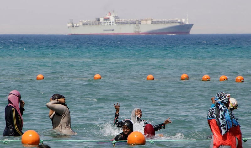 Suez Canal Stressed Mediterranean