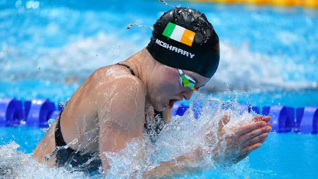  Mona McSharry returns to the pool on Saturday for the 50m Breaststroke heats