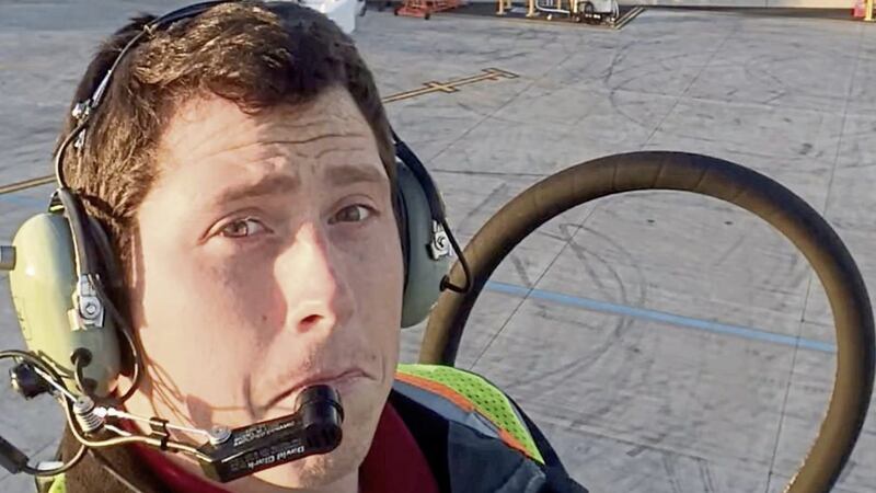 Richard Russell stole an empty commercial airplane, took off from Sea-Tac International Airport in Seattle, and crashed into a small island in the Puget Sound in Washington. Picture by Richard Russell,YouTube via Associated Press 