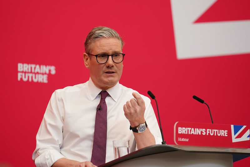 Labour leader Sir Keir Starmer’s own ratings have deteriorated