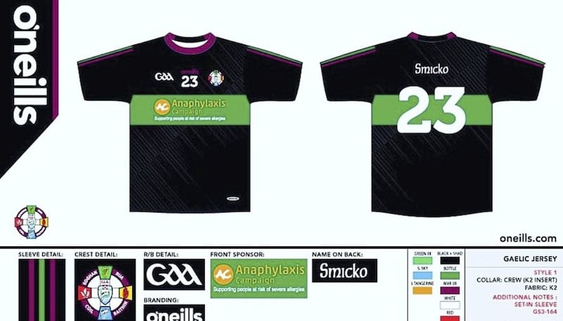 All monies raised from the sale of the memorial jersey will go towards the Anaphylaxis Campaign 