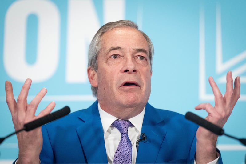 Nigel Farage said Ms Cunningham had left a top job to take up her role as Reform UK London mayoral candidate full-time