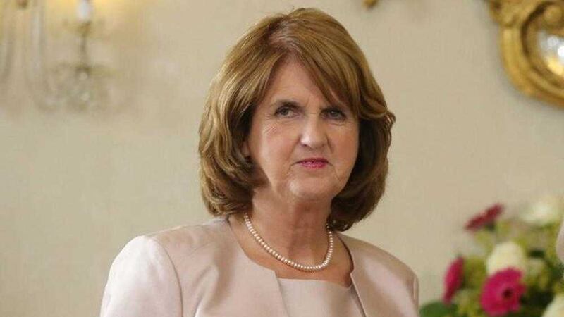 Tanaiste Joan Burton who is trailing behind in fifth place in a shock Dublin poll 
