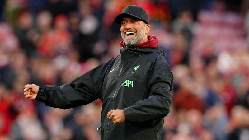 Liverpool manager Jurgen Klopp believes opposition teams have a difficult time visiting Anfield (Peter Byrne/PA)