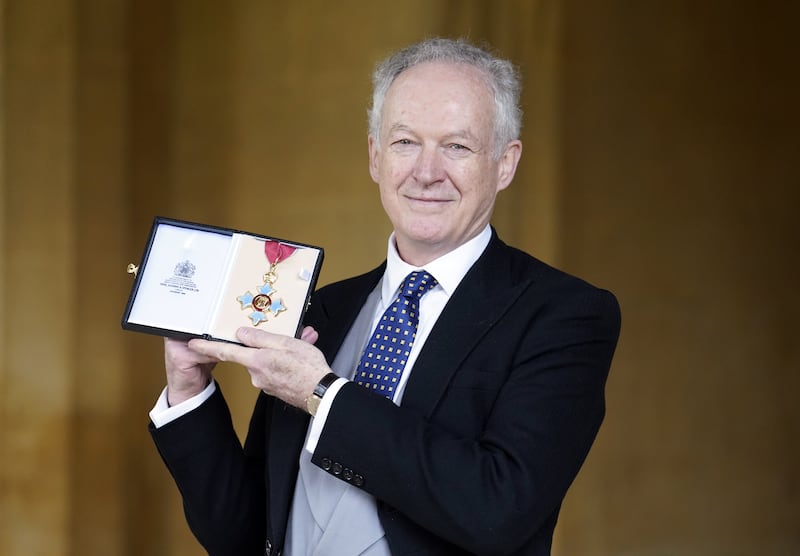 James Daunt, managing director of Waterstones, after being made a Commander of the Order of the British Empire