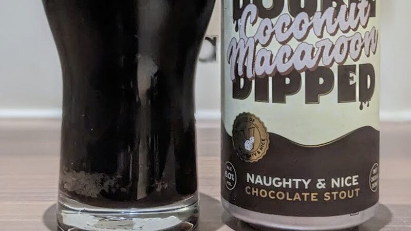 Naughty &amp; Nice Coconut Macaroon Double-Dipped Chocolate Stout 