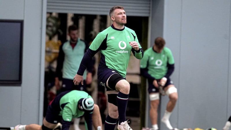 Ireland&#39;s Peter O&#39;Mahony during a training session at the IRU High Performance Centre, Dublin 
