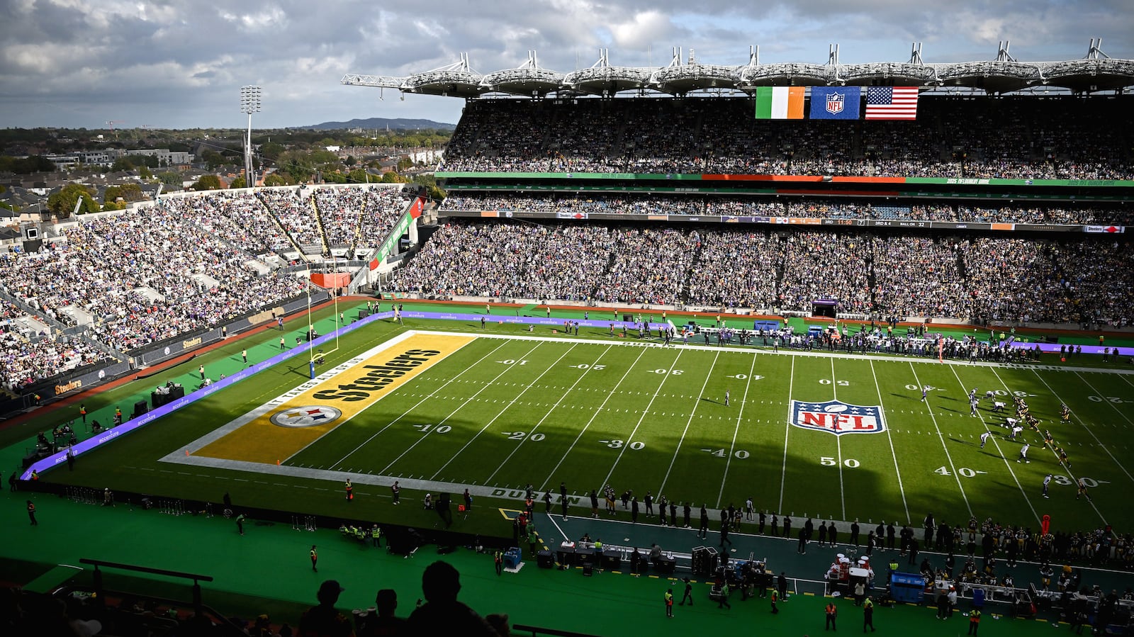 Crokae Croke Park and Dublin were encapsulated by an NFL sporting story – The ...