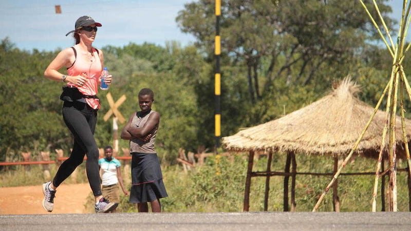 Nellie English is running across Zimbabwe to raise money for mental health services in the country 