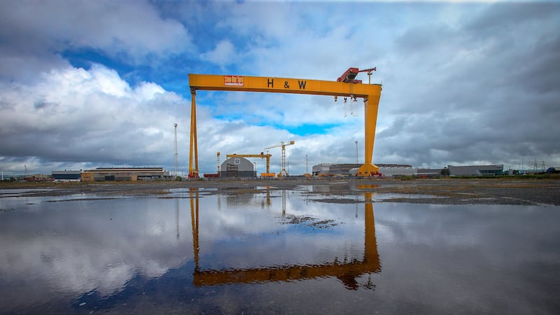 &nbsp;The Harland and Wolff shipyard. Picture by Mal McCann.