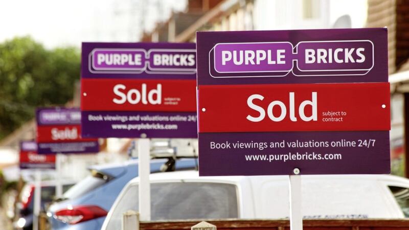 Online estate agent Purplebricks saw its revenues fall in the six months to October, but it swung from a loss to pre-tax profits of &pound;4.3 million 