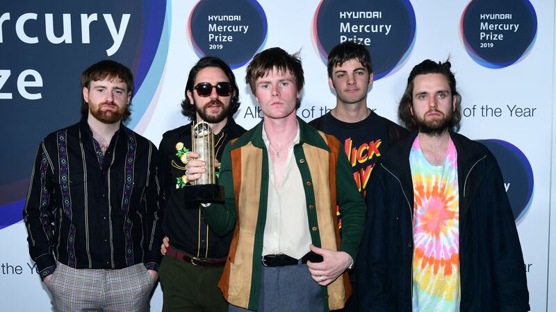 The band’s Mercury Prize-nominated debut reached number nine in the UK albums chart last year.