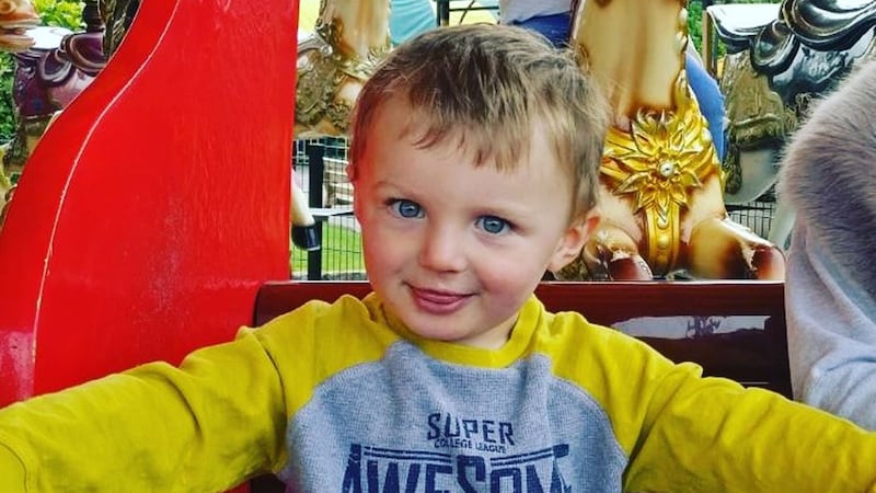 Rocco Wright, three, was pulled from the water at a David Lloyd centre by his father (Family handout/Ramsdens Solicitors/PA)