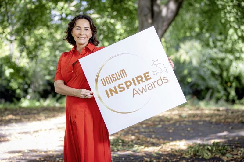 Fiona Gratzer, chief executive at Unislim (and daughter of founder Agnes McCourt), announces the launch of its inaugural Inspire awards which recognise its most inspirational members, with winners to be announced during a ceremony on October 4 