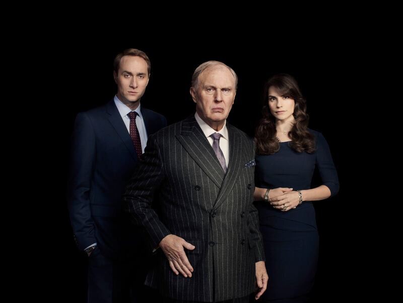 Tim Pigott-Smith and his co-star in King Charles III (Robert Viglasky/BBC)