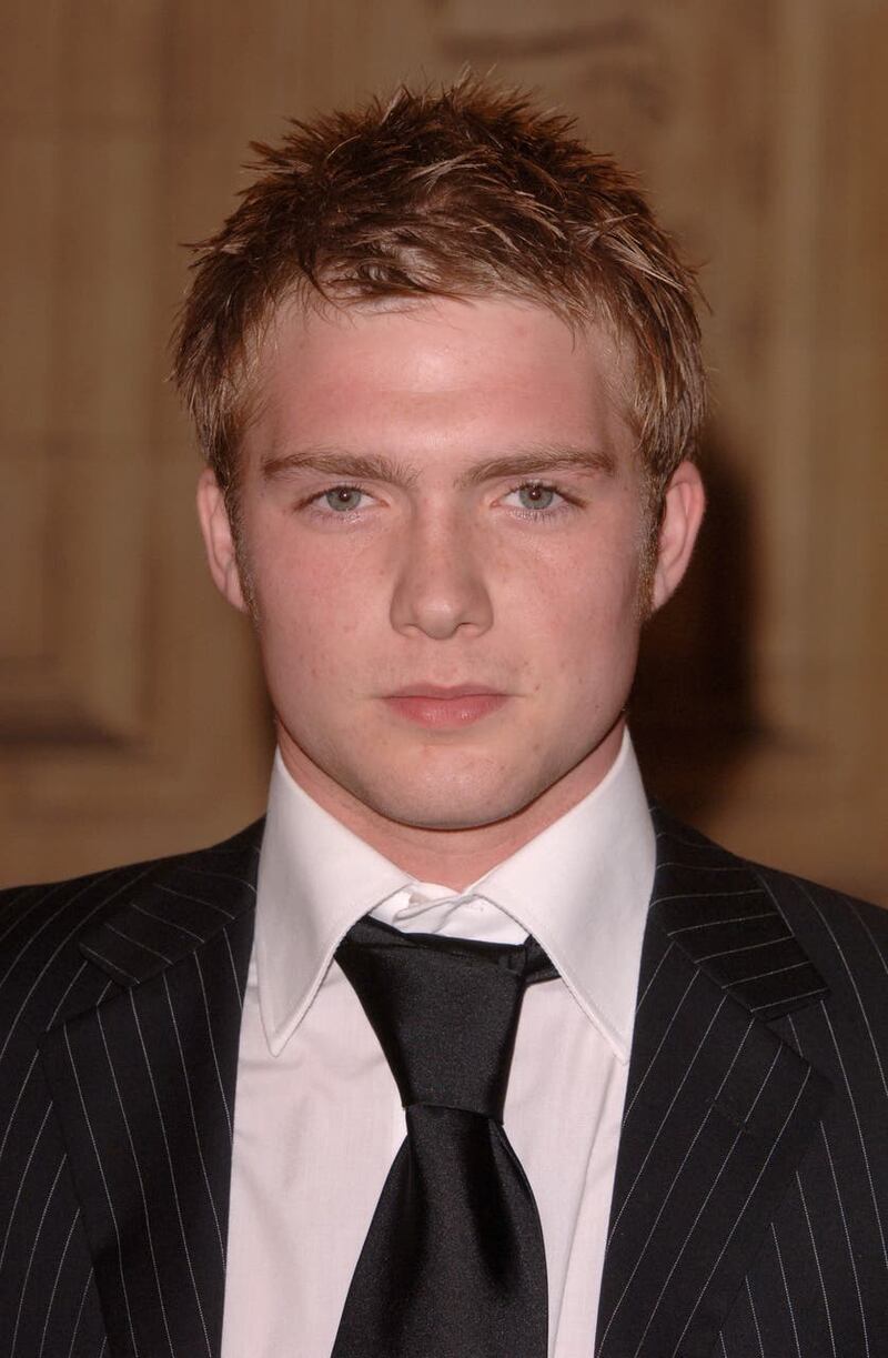 Chris Fountain arrives for the National Television Awards in 2005 