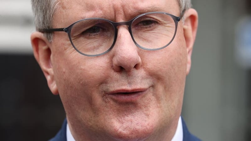 DUP leader Sir Jeffrey Donaldson said the Government is well aware of his position over the NI Protocol