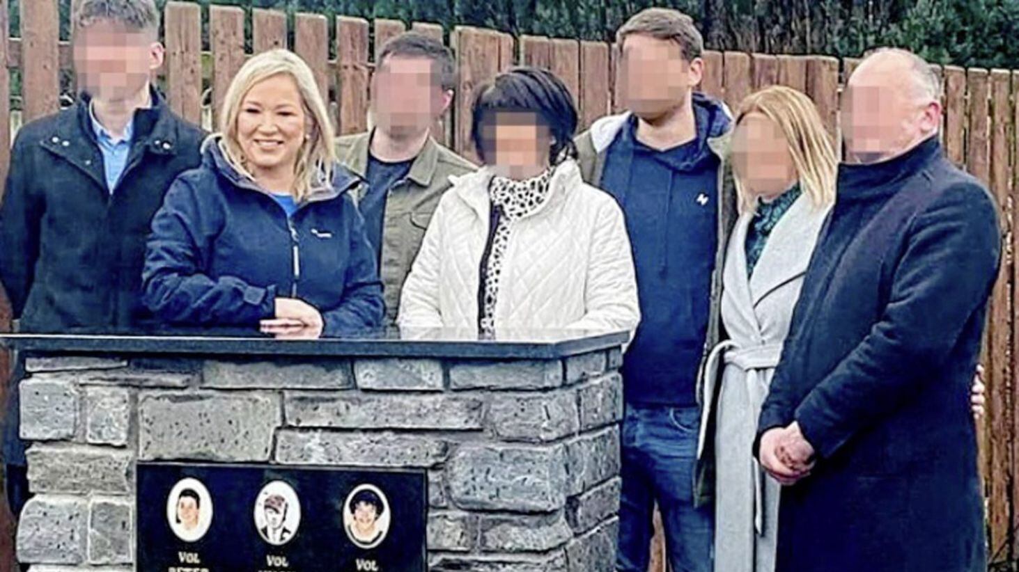 The unveiling of a stone monument to deceased IRA men who had been former players at Clonoe O&#39;Rahilly&#39;s GAC came in for criticism last week. 