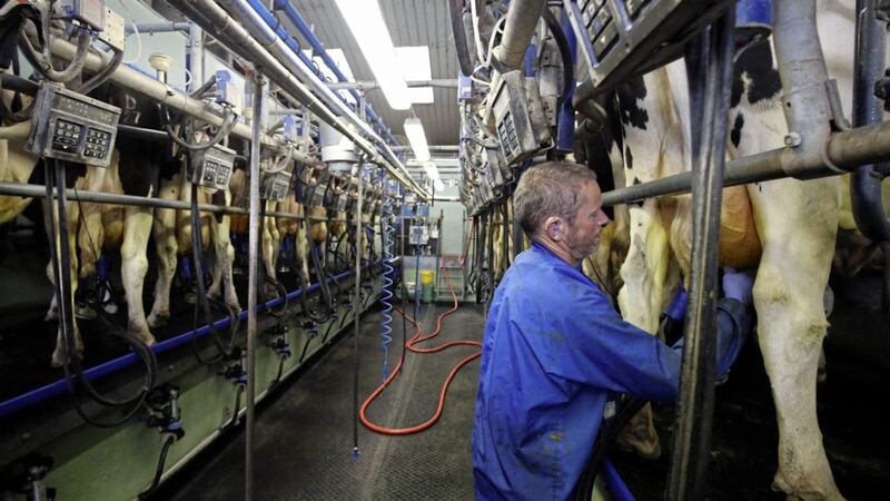 Local farmers have said low milk prices are &quot;by far the biggest issue&quot; for local farmers and the Northern Ireland economy. 
