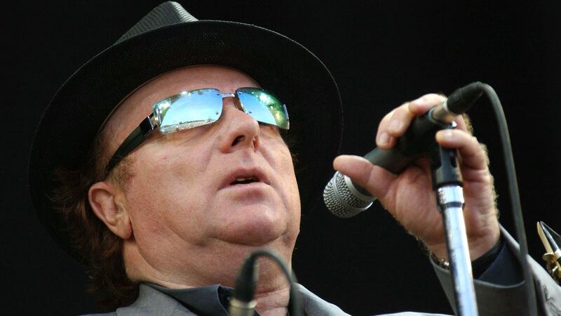 Van Morrison performs at Cyprus Avenue during the Eastside Arts Festival